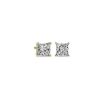 Earrings | Blue Nile Princess Cut Diamond Stud Earrings In 14K Yellow Gold (1 1/2 Ct. Tw.)