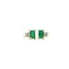 Earrings | Blue Nile Emerald And Diamond Stud Earrings In 14K Yellow Gold