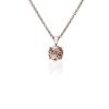 Necklaces | Blue Nile Round Morganite Stud Pendant In 14K Rose Gold (7Mm)