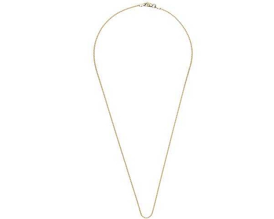 Necklaces | Blue Nile 18" Wheat Chain In 14K Yellow Gold (1.2 Mm)