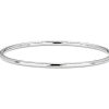 Bracelets | Blue Nile Slip Bangle In 14K Italian White Gold (2.9 Mm)