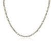 Necklaces | Blue Nile Straight Eternity Necklace In Yellow Gold (10 Ct. Tw.)