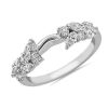 Women'S Rings | Blue Nile Romantic Marquise Wrap Diamond Ring In 14K White Gold (5/8 Ct. Tw.)