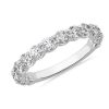 Women'S Rings | Blue Nile Selene Three-Quarter Diamond Anniversary Ring In 14K White Gold (1 1/2 Ct. Tw.)