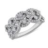 Rings | Blue Nile Double Twist Pav Diamond Ring In 14K White Gold (1 Ct. Tw.)