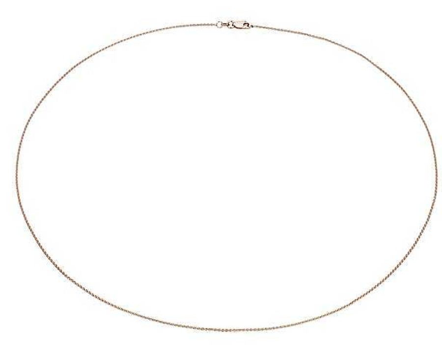 Necklaces | Blue Nile 18" Cable Chain In 14K Rose Gold (1.15Mm)