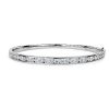 Bracelets | Blue Nile Lab Grown Diamond Channel-Set Bangle Bracelet In 14K White Gold (3 Ct. Tw.)