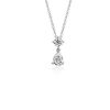 Necklaces | Blue Nile Canadian Diamond Drop Pendant In 18K White Gold (3/4 Ct. Tw.)