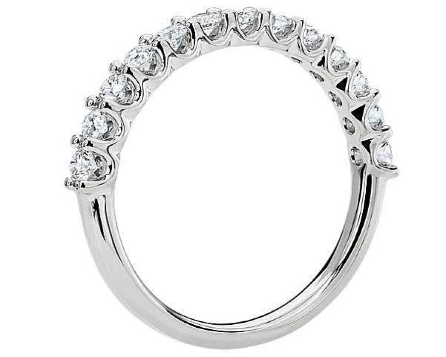 Women'S Rings | Blue Nile Luna Diamond Ring In 14K White Gold (1/2 Ct. Tw.)