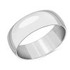 Men'S Rings | Blue Nile Mid-Weight Comfort Fit Wedding Ring In 14K White Gold (8Mm)