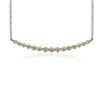 Necklaces | Blue Nile Yellow Diamond Smile Necklace In 18K Yellow And White Gold (3/8 Ct. Tw.)