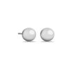 Earrings | Blue Nile Ball Stud Earrings In 14K White Gold (8Mm)