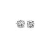 Earrings | Blue Nile Lab Grown Diamond Stud Earrings In 14K White Gold (2 Ct. Tw.)