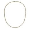 Necklaces | Blue Nile Straight Eternity Necklace In Yellow Gold (7 Ct. Tw.)