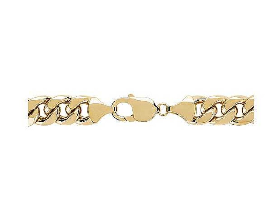 Bracelets | Blue Nile 9" Miami Cuban Link Bracelet In 14K Yellow Gold (11 Mm)