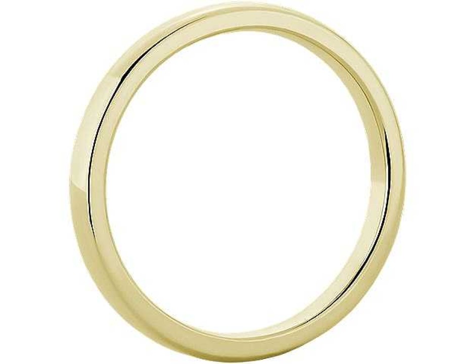 Women'S Rings | Blue Nile Low Dome Comfort Fit Wedding Ring In 18K Yellow Gold (2Mm)