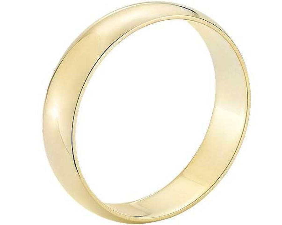 Men'S Rings | Blue Nile Classic Wedding Ring In 14K Yellow Gold (5Mm)