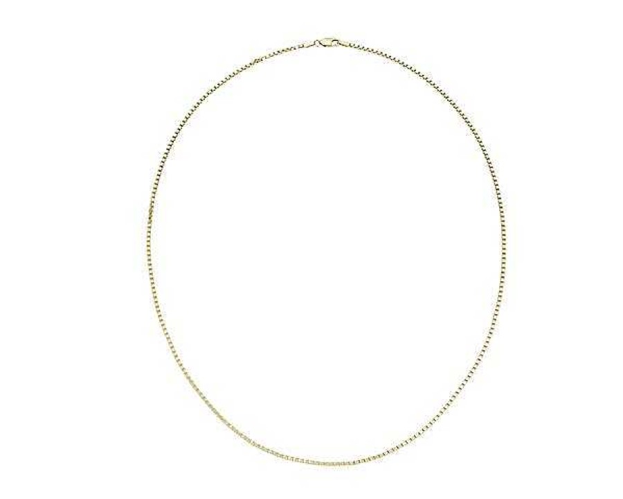 Necklaces | Blue Nile 18" Box Chain In 14K Yellow Gold (1.9 Mm)