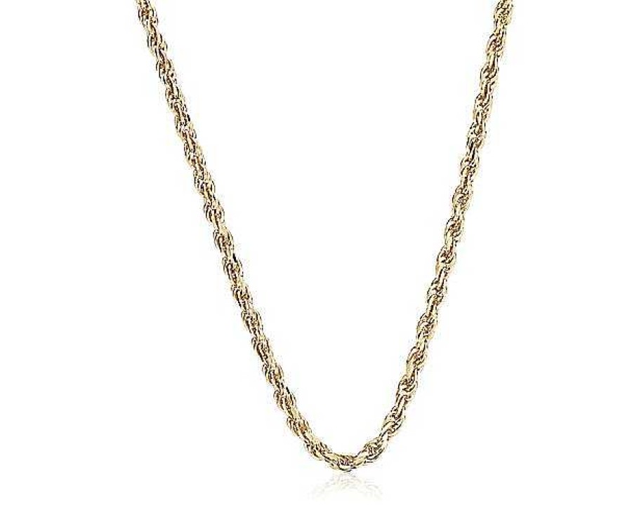 Necklaces | Blue Nile 24" Rope Chain In 14K Yellow Gold (1.15 Mm)