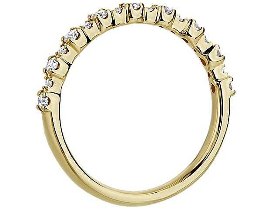 Rings | Blue Nile Capri Diamond Ring In 14K Yellow Gold (1/4 Ct. Tw.)