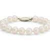 Bracelets | Blue Nile 6.5" Freshwater Cultured Pearl Bracelet In 14K Yellow Gold (8.0-8.5Mm)