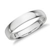 Men'S Rings | Blue Nile Mid-Weight Comfort Fit Wedding Ring In Platinum (4Mm)