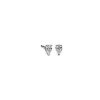 Earrings | Blue Nile Lab Grown Diamond Pear Cut Stud Earrings In 14K White Gold (1/4 Ct. Tw.)