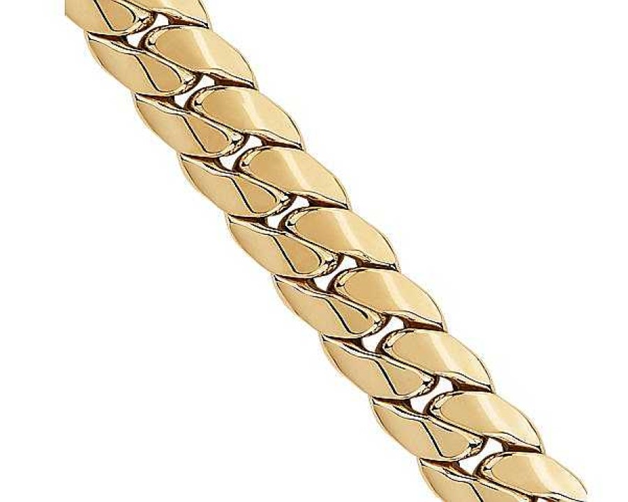 Bracelets | Blue Nile 9" Fancy Link Bracelet In 14K Yellow Gold (9 Mm)