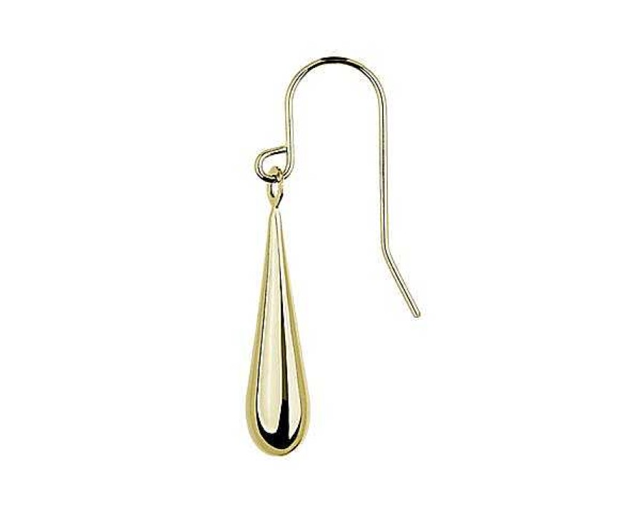 Earrings | Blue Nile Teardrop Dangle Earrings In 14K Yellow Gold