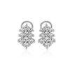 Earrings | Blue Nile Staggered Diamond Stud Earrings In 14K White Gold (2 1/6 Ct. Tw.)