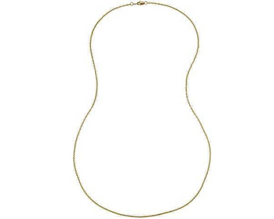 Necklaces | Blue Nile 18" Cable Chain In 14K Yellow Gold (1.15Mm)