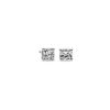 Earrings | Blue Nile Lab Grown Diamond Cushion Cut Stud Earrings In 14K White Gold (1 Ct. Tw.)