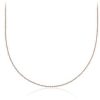 Necklaces | Blue Nile 16" Cable Chain In 14K Rose Gold (1.15Mm)