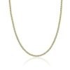 Necklaces | Blue Nile 20" Men'S Solid Cuban Link Chain In 14K Italian Yellow Gold (3.4 Mm)