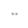 Earrings | Blue Nile Lab Grown Diamond Princess Cut Stud Earrings In 14K Yellow Gold (1/4 Ct. Tw.)