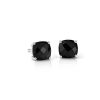 Earrings | Blue Nile Black Onyx Cushion Earrings In Sterling Silver (8Mm)