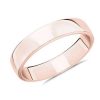 Men'S Rings | Blue Nile Skyline Comfort Fit Wedding Ring In 14K Rose Gold (5Mm)