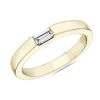 Rings | Blue Nile Zac Zac Posen East West Single Baguette Diamond Ring In 14K Yellow Gold (2.6 Mm, 1/6 Ct. Tw.)