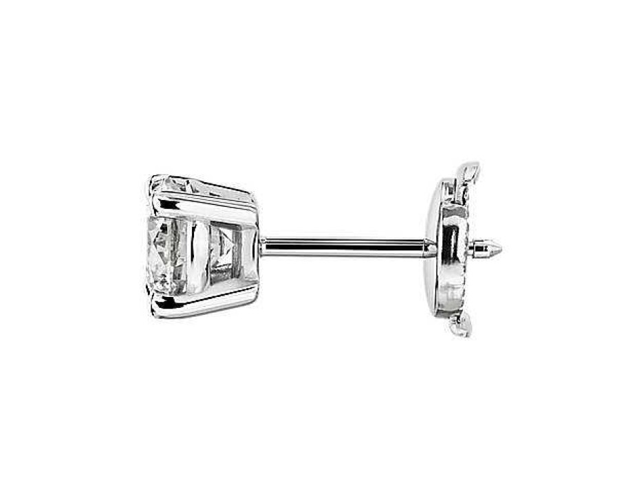 Earrings | Blue Nile Diamond Stud Earrings In Platinum (1 1/2 Ct. Tw.)