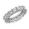 Women'S Rings | Blue Nile Princess Cut Eternity Ring In Platinum (7 Ct. Tw.)