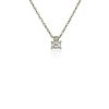 Necklaces | Blue Nile Baguette And Round Diamond Pendant In 14K Yellow Gold (1/3 Ct. Tw.)