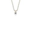 Necklaces | Blue Nile Diamond Solitaire Pendant In 14K Yellow Gold (1/4 Ct. Tw.)