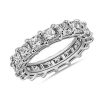 Women'S Rings | Blue Nile Princess Cut Eternity Ring In Platinum (6 Ct. Tw.)