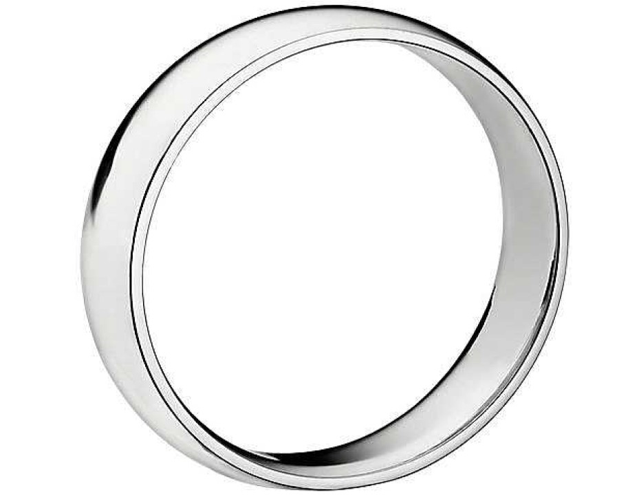 Men'S Rings | Blue Nile Classic Wedding Ring In Platinum (5Mm)