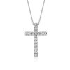 Necklaces | Blue Nile Diamond Cross Pendant In 14K White Gold (3/4 Ct. Tw.)