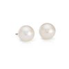 Earrings | Blue Nile Freshwater Cultured Pearl Stud Earrings In 14K White Gold (9Mm)