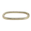 Bracelets | Blue Nile Roped Square Bangle In 14K Yellow Gold (5Mm)