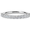 Women'S Rings | Blue Nile Luna Diamond Ring In 14K White Gold (1/2 Ct. Tw.)