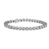 Bracelets | Blue Nile Lab Grown Diamond Tennis Bracelet In 14K White Gold (8 Ct. Tw.)