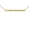 Necklaces | Blue Nile Bar Diamond Necklace In 14K Yellow Gold